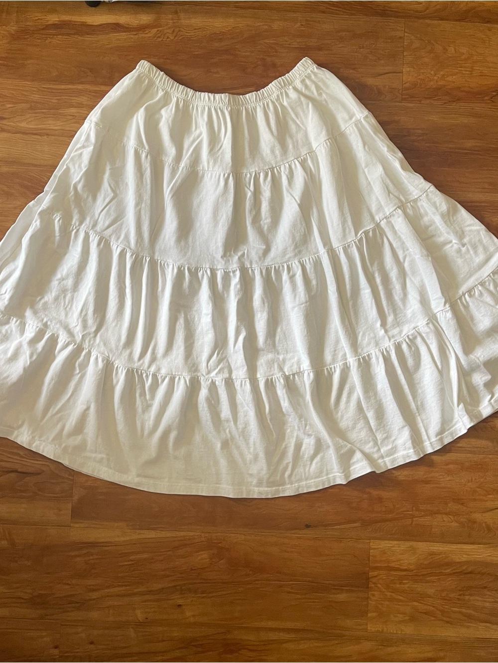 Tiered skirt